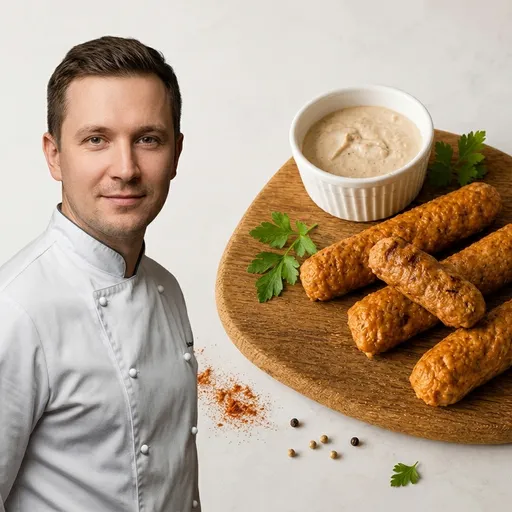Домашние куриные чевапчичи