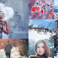 Волшебство зимних фотографий