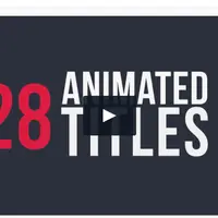 Анимация титров: 28 вариантов