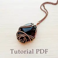 Подвески в технике wire wrap