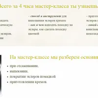 Мастер-класс по эклерам Monsieur Éclair