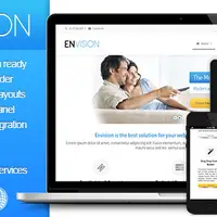 Envision - адаптивный многофункциональный бизнес шаблон для WordPress
