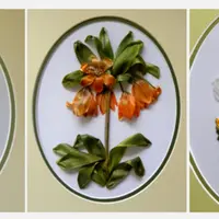 Весенние цветы: объемная вышивка