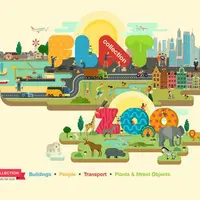 Набор векторной графики FlatWorldCreator