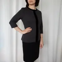 Безлекальный метод кроя. Раскрой приталенного жакета с втачным рукавом сразу на ткани