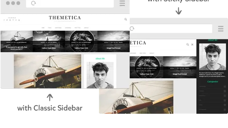 Readolog - минималистичная тема для блога