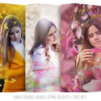 Spring Delights Photo Overlays