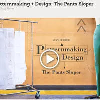 Построение основы брюк и моделирование