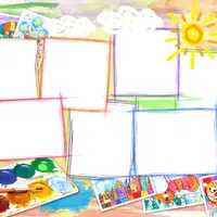 Детская фотокнига. Макет "Моё творчество" и "Пластилиновый набор"