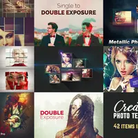 Набор креативных фотошаблонов