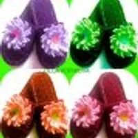 Обувь для дома и улицы крючком