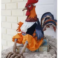 Символ 2017 года Господин Петух