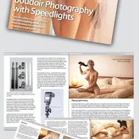 Фотография в будуаре и вспышка