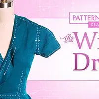 Классическое платье с запахом