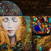 Декоративное панно из серии Сновидения