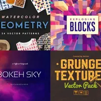 Mammoth Textures, Patterns and Backgrounds Bundle
