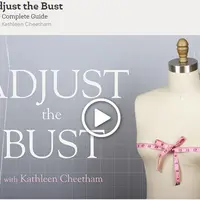 Корректировка выкройки с учетом формы и размера груди