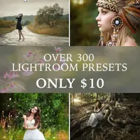 300+ пресетов и кистей для Lightroom