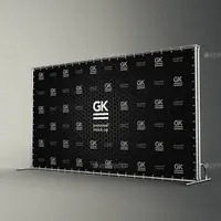 3D Press Wall / Banner Mock Up