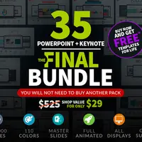 35 бизнес шаблонов PowerPoint