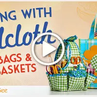 Сумки и корзины из клеенки