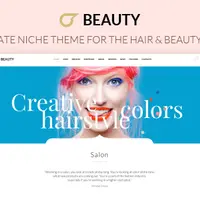 Beauty Hair Salon - тема для салонов красоты