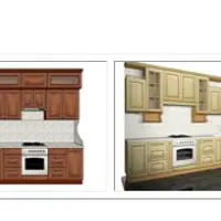 Библиотека для мебельщиков: Кухни - Модерн