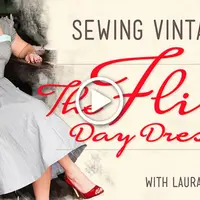 Платье в винтажном стиле