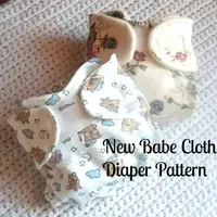 Многоразовые подгузники: комплект выкроек