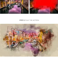 Акварельное размытие