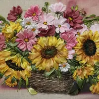 Вышивка лентами: Сборник мастер-классов