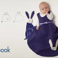 Зайка-засыпайка, спальный мешок и гнездышко для малыша