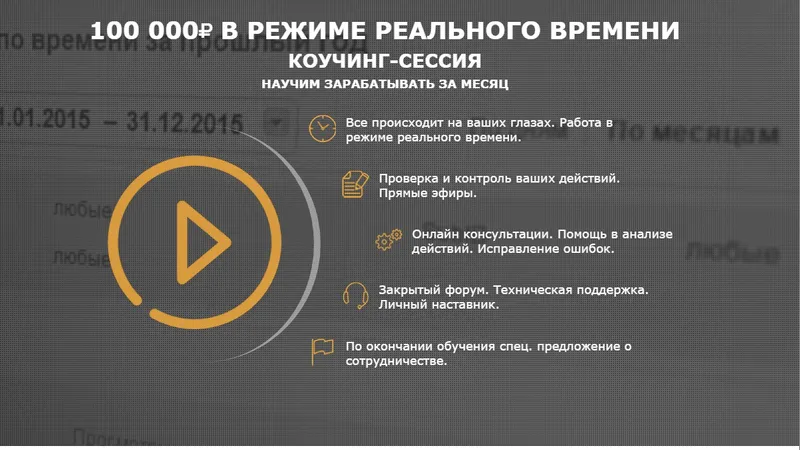 Коучинг-сессия в режиме реального времени