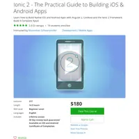 Ionic2 - практическое руководство по созданию приложения под iOS и Android