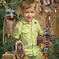 Коллаж - индейцы 2