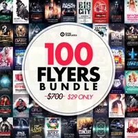 100 Флаеров на все события