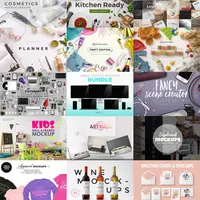 Массивная коллекция Mockup Templates Bundle