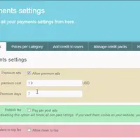 Osclass Payments Pro
