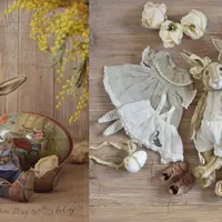 Кролик со старинной открытки