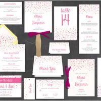 Свадебные шаблоны: RSVP, приглашения, рассадка и декор