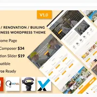 Construction - шаблон строительный бизнес