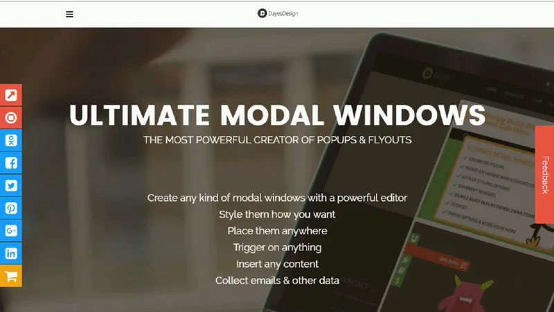 Ultimate Modal Windows, Side Menu, Ulti Forms Form Builder
