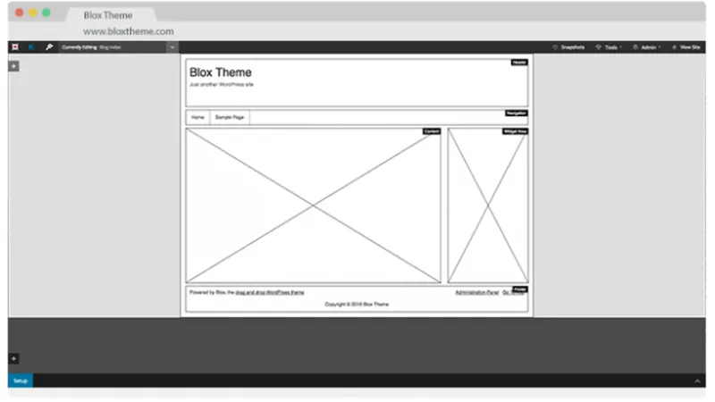 BLOX THEME конструктор сайтов