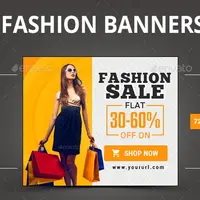 Баннеры для контекстной рекламы: фитнес и fashion