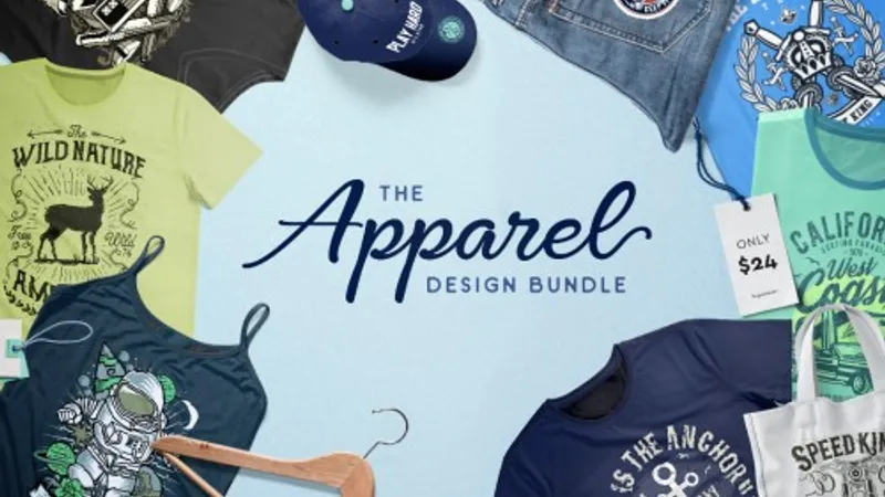 Одежда Дизайн Bundle