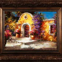 Дворик в испанском стиле