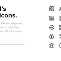 Perfection - 5,000 Векторных иконок для iOS, Android, сайтов и приложений