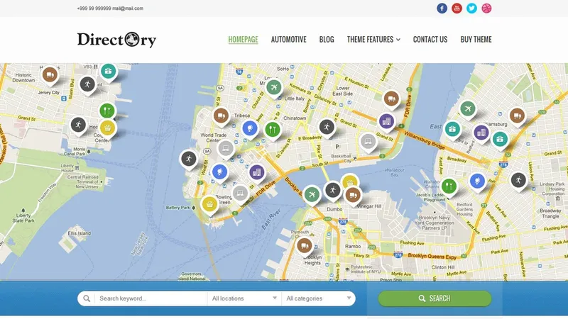 Directory Portal для WordPress