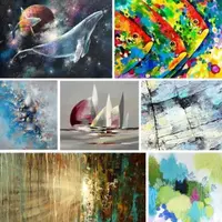 Тайны Океана: Интуитивная живопись акрилом