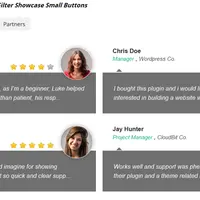 Testimonials Showcase for Visual Composer